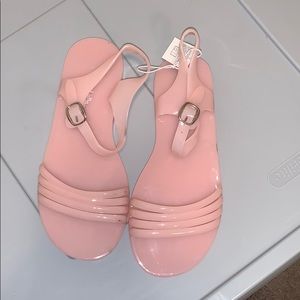 Pink sandals